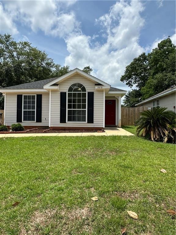 View of ranch-style home
