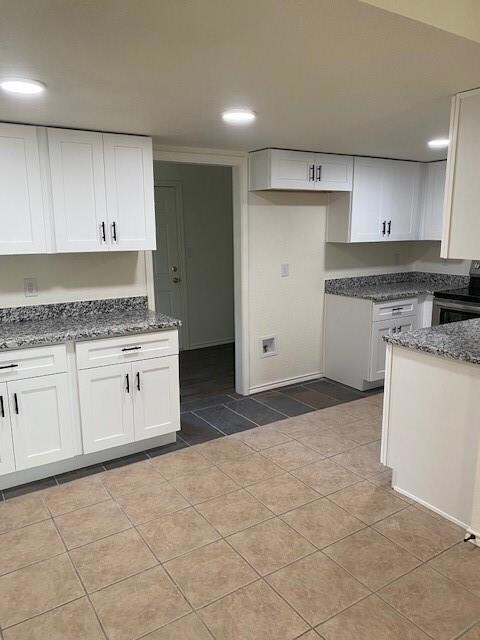 Full view of kitchen