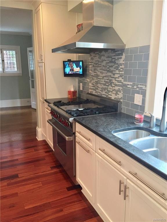 Kitchen looking into dining room