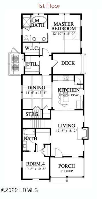 Combahee 1st Floor Plan