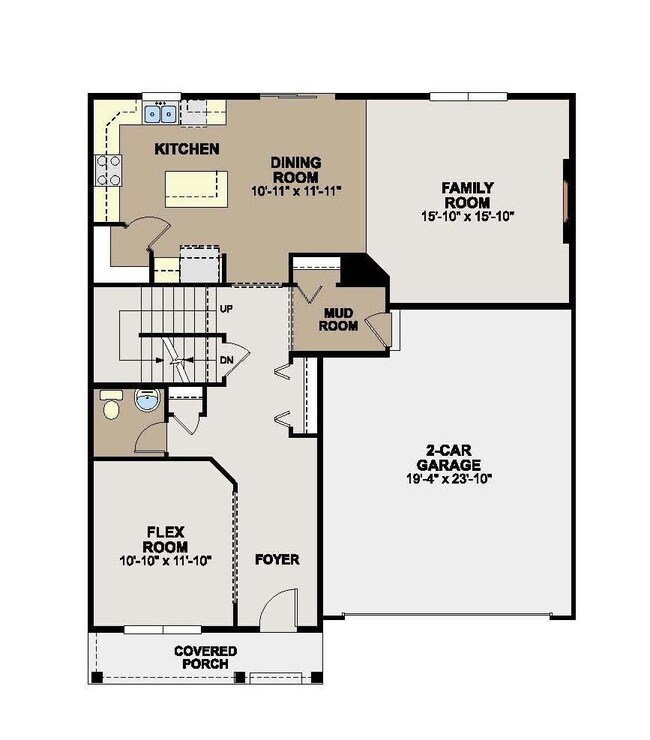 Waterbury - 5 Bedroom - Main Level