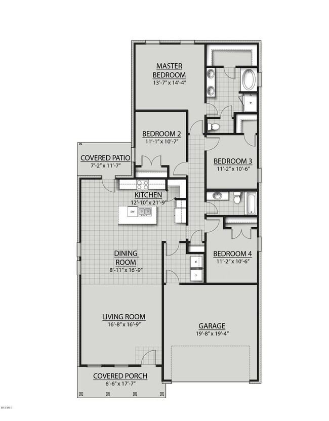 OAKSTONE A&B, G&H IV - Floor Plan