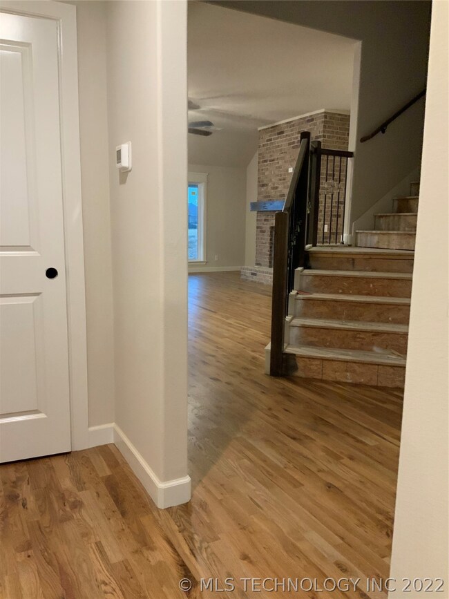 Coat closet off the entry