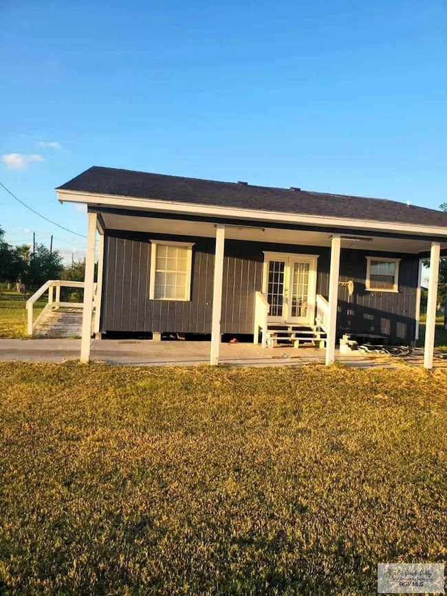 Side entrance/ porch