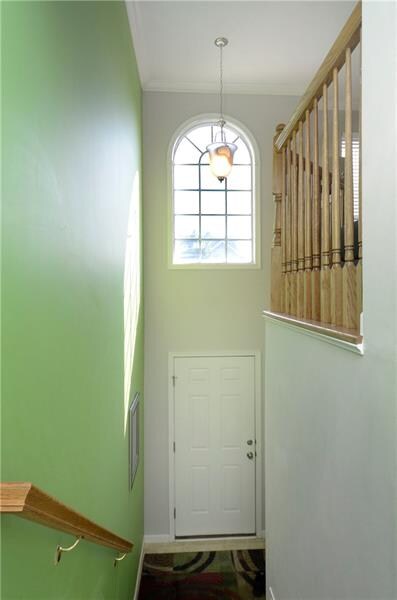 Two story entry