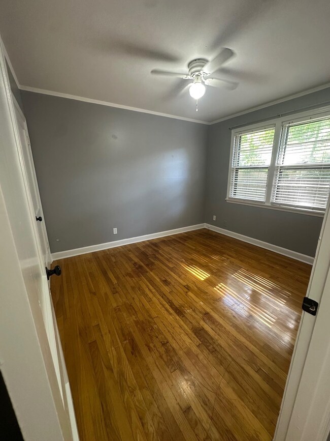 Spare room featuring ornamental molding, ceiling f