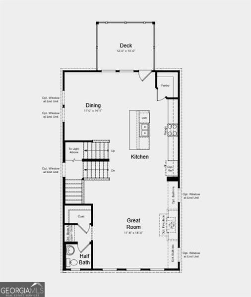 Main Level Floor Plan