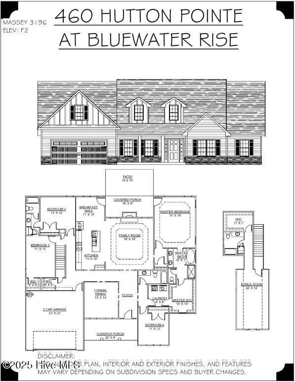 Elevation and Floor Plan 460