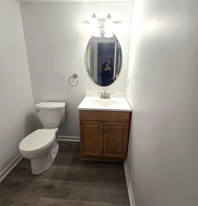 half bath downstairs