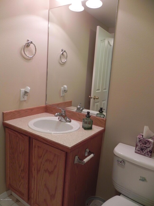 Half bath on main level