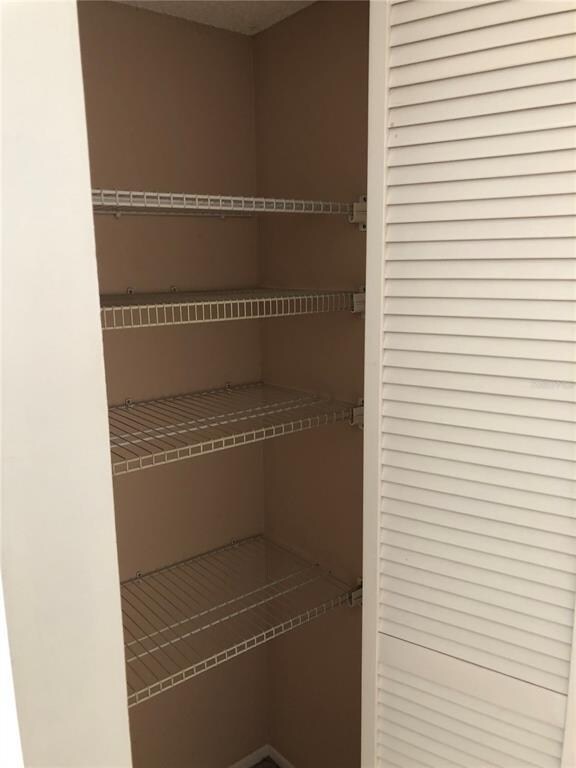 Laundry closet