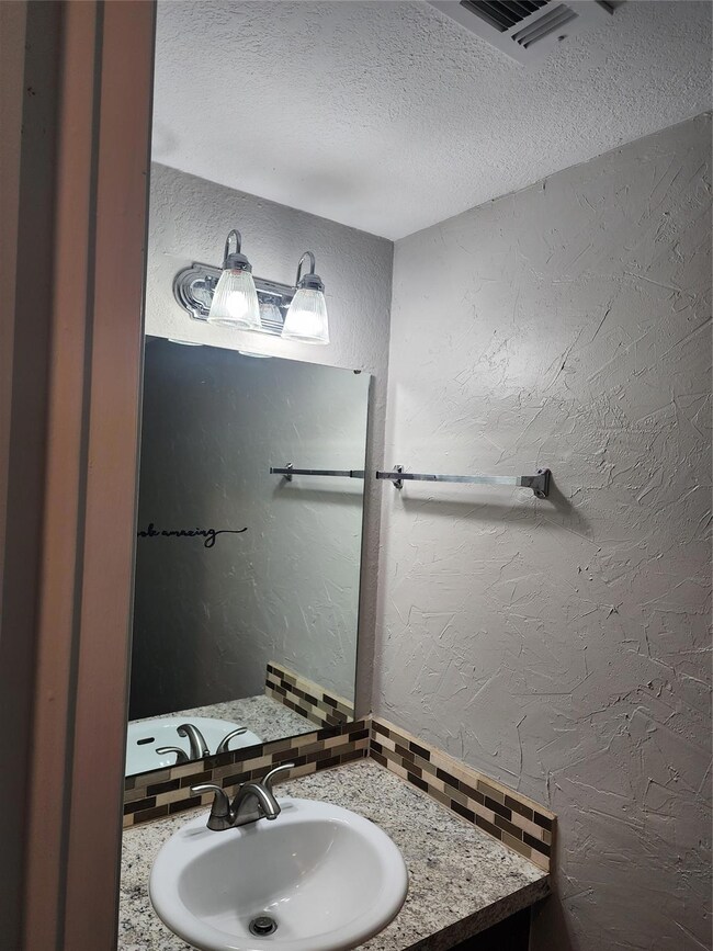 1/2 bath on 1st floor