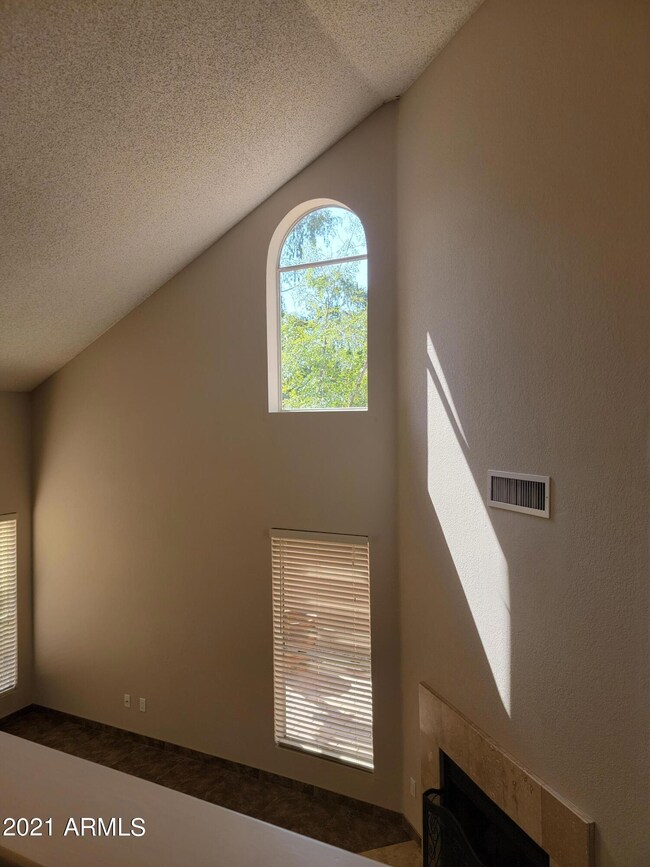 Vaulted ceiling