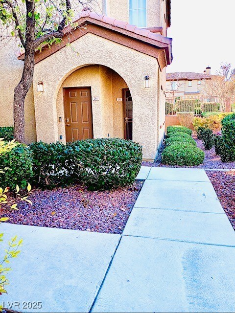 Front view of Entry
