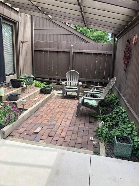 private patio