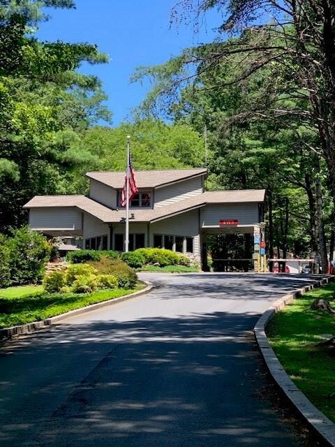 The front gate at Bent Tree provides security seve