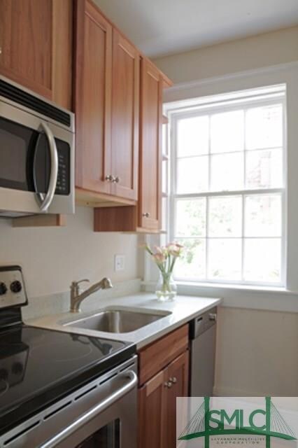 Beautiful Stainless Steel Appliances in the kitche
