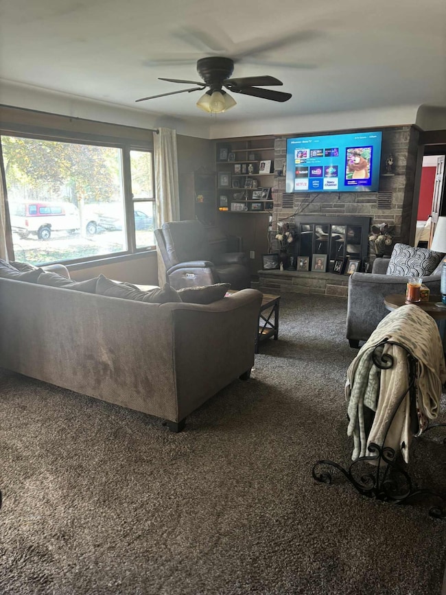 living room fireplace never used