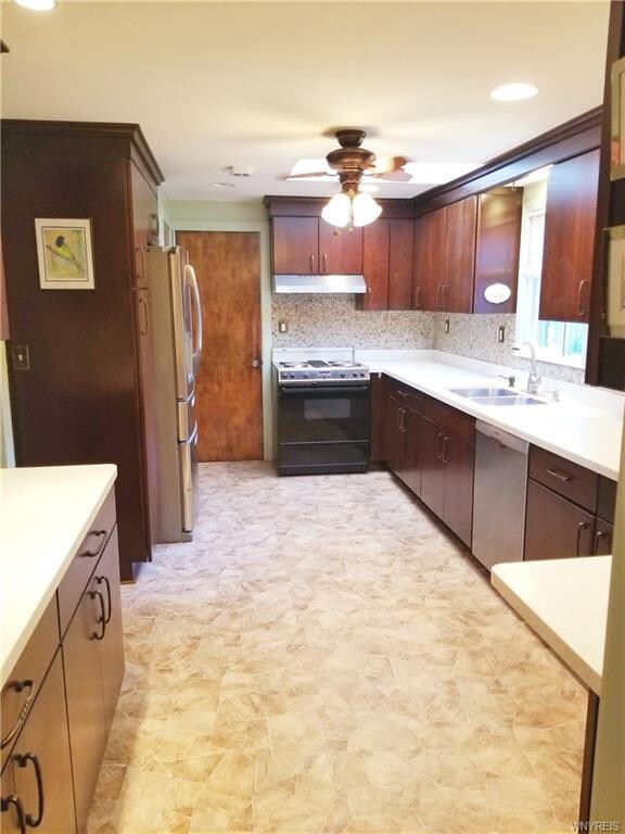 Tons of storage counter space.