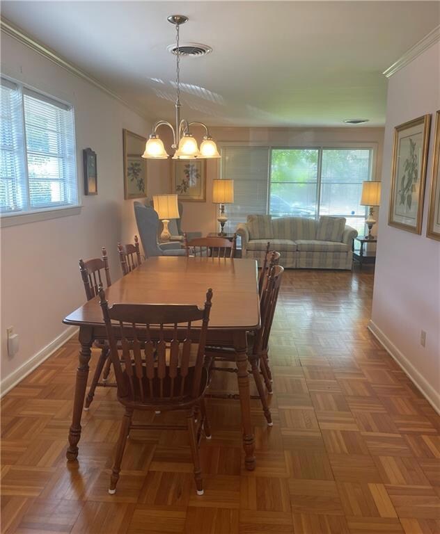 Dining Room open to Living Room