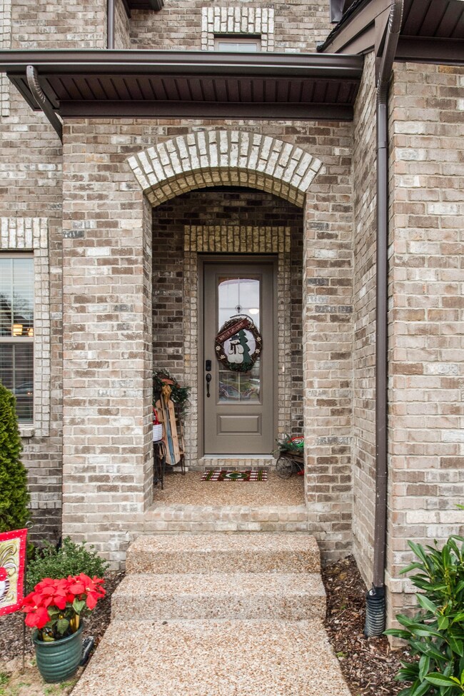 The front door comes complete with an electronic Schlage lock for added safety and convenience.