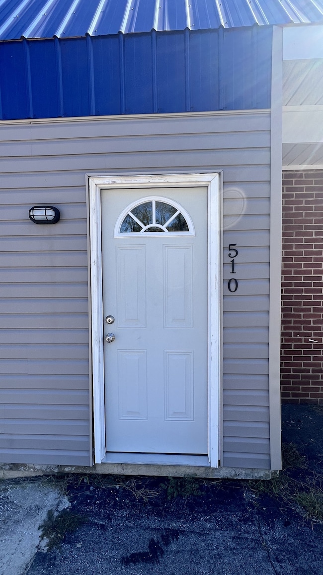 Front door to apartment