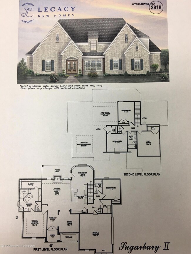 Sugarbury II Floor Plan