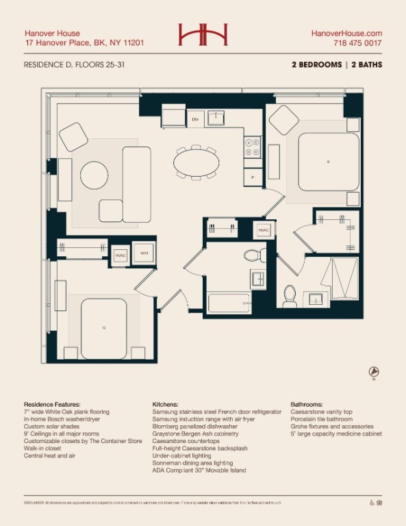 17 Hanover Place unit 27D, Brooklyn, NY 11201 - photo 7