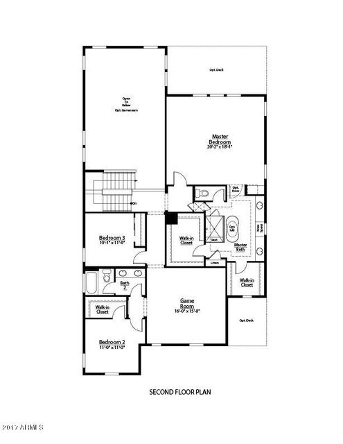Floorplan - upstairs