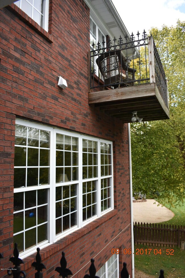 2nd Story Balcony off Bedroom