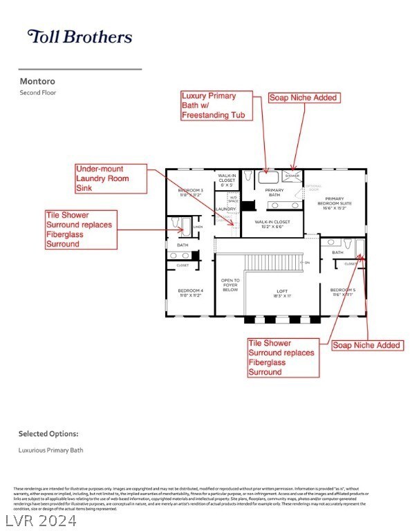 Floor Plan - Second Floor