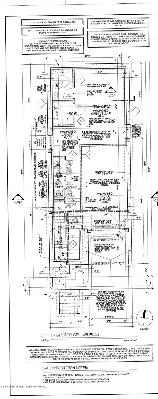 (3) Basement