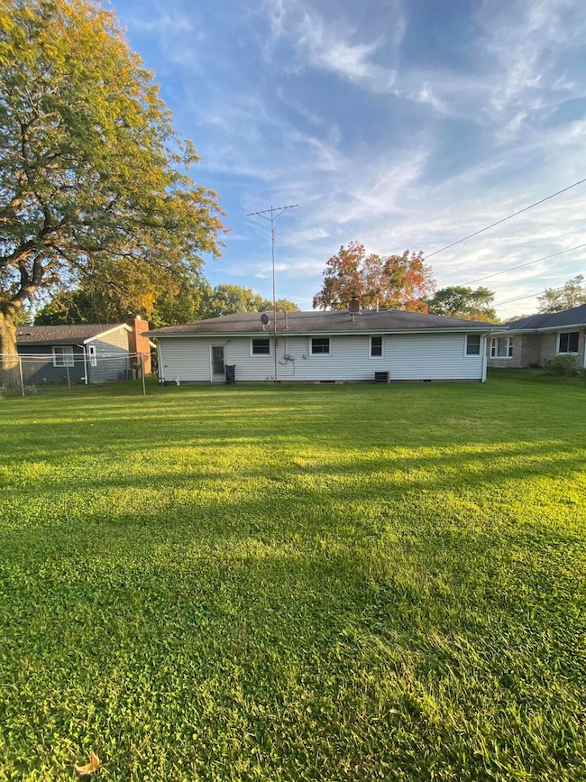 rear yard