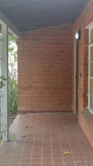 Front covered patio