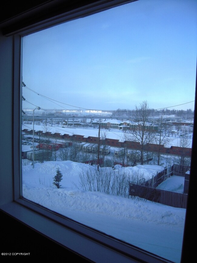 View from Living Rm on a cold winter day