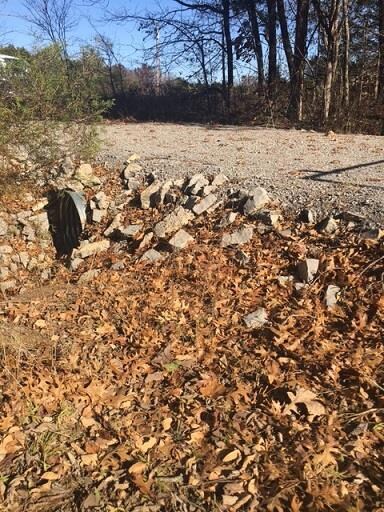 Creek is currently dry. Owner added this drive over to access the property