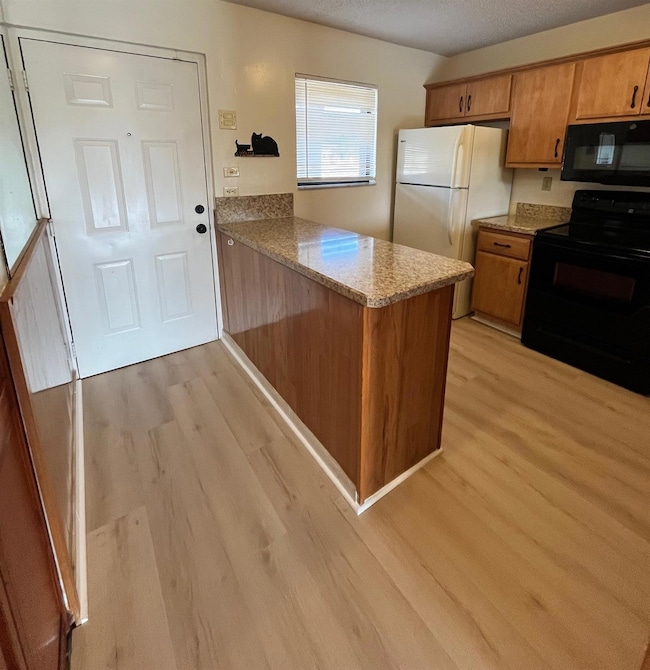 Brand new flooring in kitchen/entryway