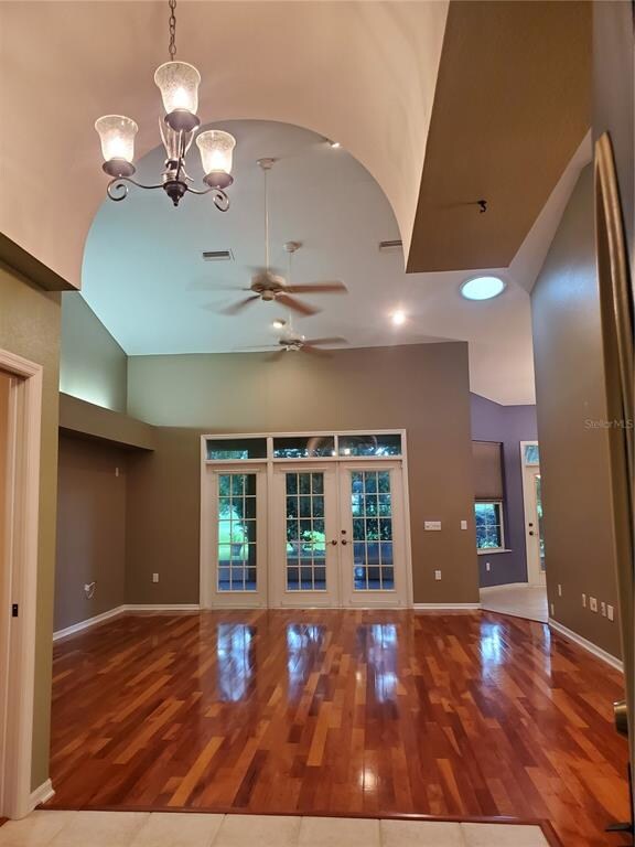 FOYER + LIVING ROOM