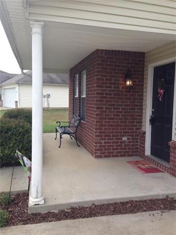 covered front porch