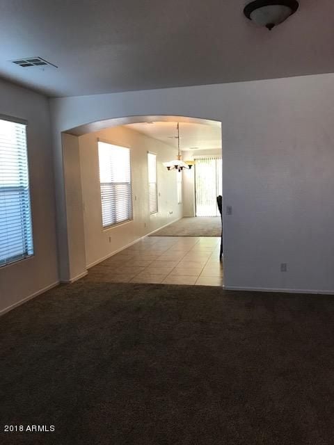 living room to kitchen