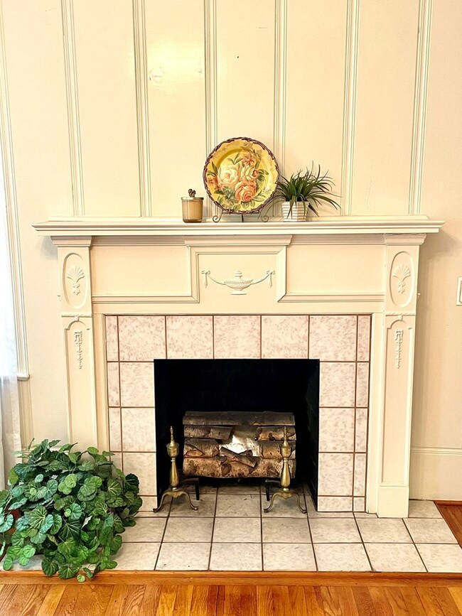 Wood Burning Fireplace