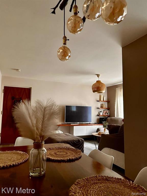 View of living room
