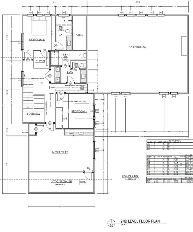 Second Level - Floor Plan