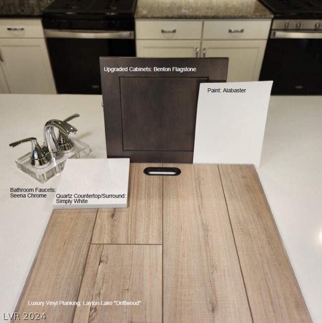 Selected finishes.