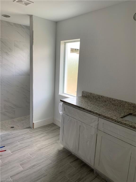 under construction, master bathroom