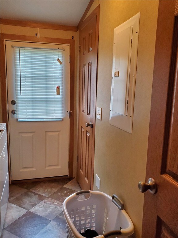 Laundry with access to outdoors