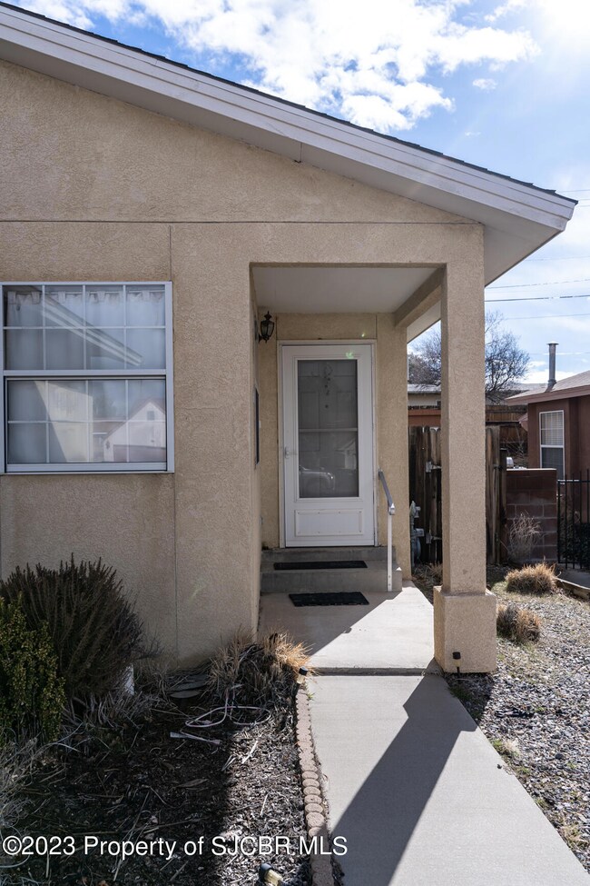 Front Door and Covered Porch