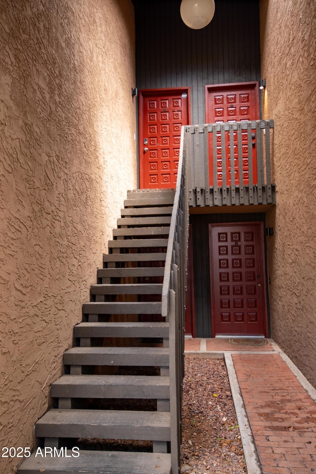 Stairs to Unit