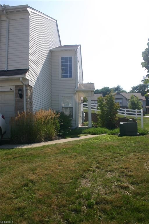 A private, side entrance to the home.