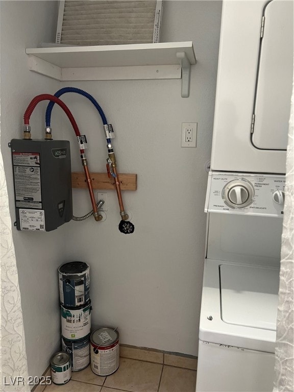 Tankless water heater, washer and dryer